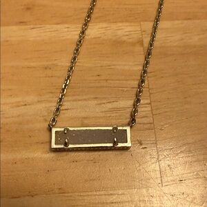 Kendra Scott Gold Bar Pendant Necklace